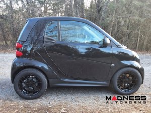 smart fortwo Custom Wheels - 451 Model - KUHLFX - Estremo Nero - Set of 4 - 15x6"